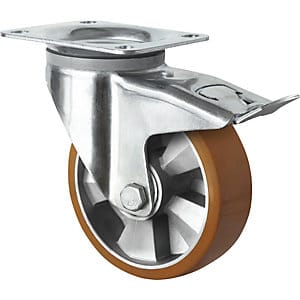 Cascoo Lenkrolle Mit Totalfeststeller Ø 200 Mm Serie Bau5 Doppelkugellager K-serie
