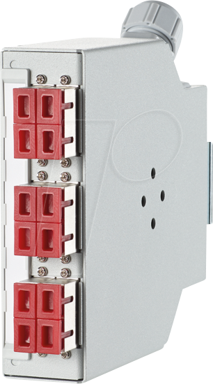 Metz Connect LWL-Spleißverteiler 6xSC-D Kupplung OpDAT REGplus 6SCD