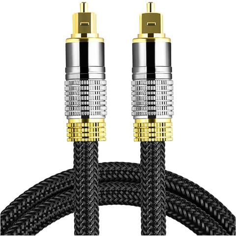 Alogy 6,0 Mm Optisches Digitalkabel Audio Tv Pc Kabel 1,8 M