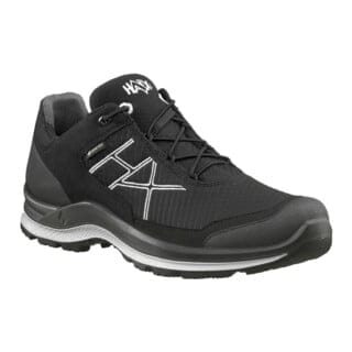 HAIX Schuh BLACK EAGLE GTX WS LOW, schwarz-silber, Gr. 10 (45)
