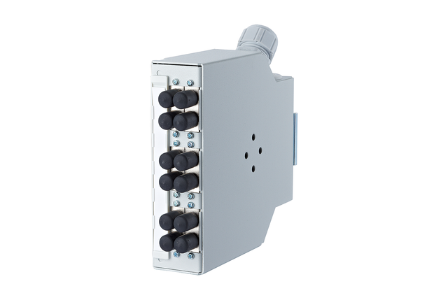 BTR NETCOM LWL-Spleißverteiler 6xSC/ST-D Adapter OpDAT REGplus 6SCSTD