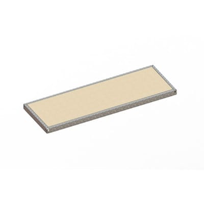 Meta Zusatzfachebene Speed Rack 1700 x 600 mm verzinkt + Spanplatte