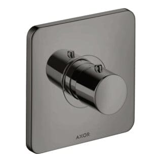 hansgrohe Fertigset Axor Citterio M UP-Thermostat, polished black chrome