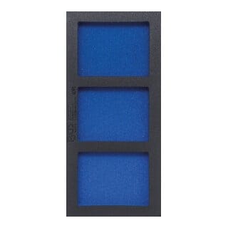 BGS Werkstattwageneinlage 1/3, leer: 3 Ablagefächer 4091, 408 x 189 x 32 mm