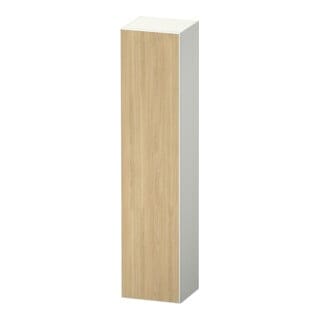 Duravit Hochschrank Zencha 40x36x176cm, 1 T, An R, Ei nat/weiß matt