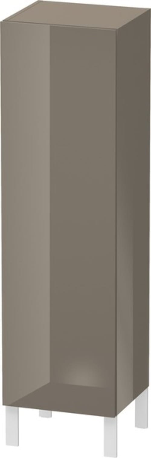 Duravit Halbhochschrank L-Cube 40x36,3x132cm, Tür li, flan. Gr hgl