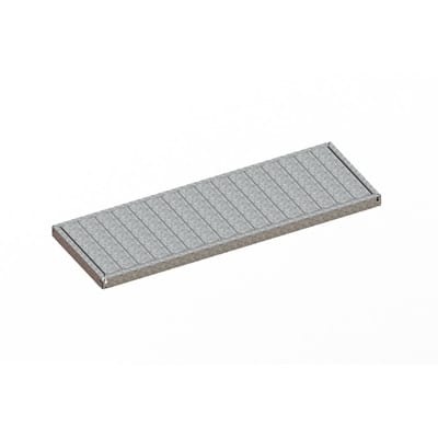 Meta Zusatzfachebene Speed Rack 1700 x 600 mm verzinkt + Stahlpaneelen