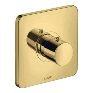 hansgrohe Fertigset Axor Citterio M UP-Thermostat, polished gold optic