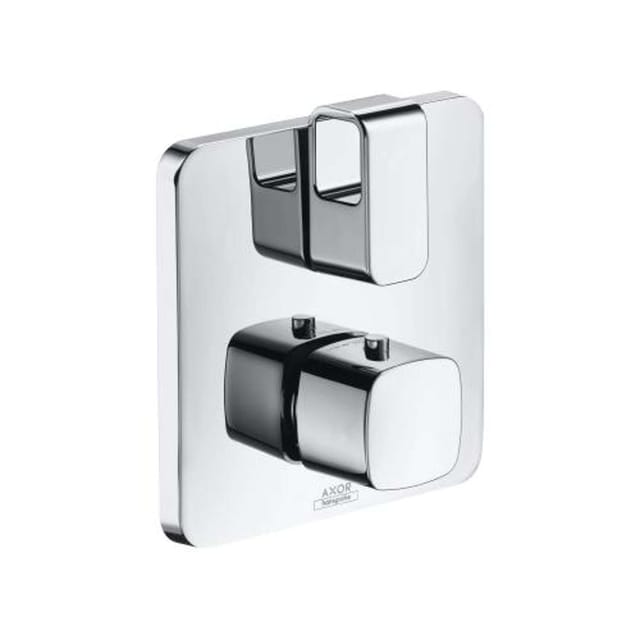 hansgrohe Fertigmontageset Axor Urquiola UP-Thermostat, mit Absperrventil, chrom