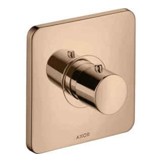 hansgrohe Fertigset Axor Citterio M UP-Thermostat, polished red gold
