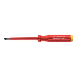 PB Swiss Tools Schraubendreher, für Phillips, SwissGrip vollisoliert, Kreuzschlitzgröße 3