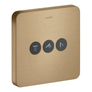 hansgrohe Fertigmontageset ShowerSelect UP-Vtl, f 3 Verbr., Softc, brush. bronze