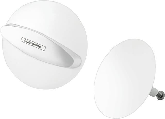 hansgrohe Fertigmontageset Flexaplus Ab-/Überlaufgarnitur, mattweiß