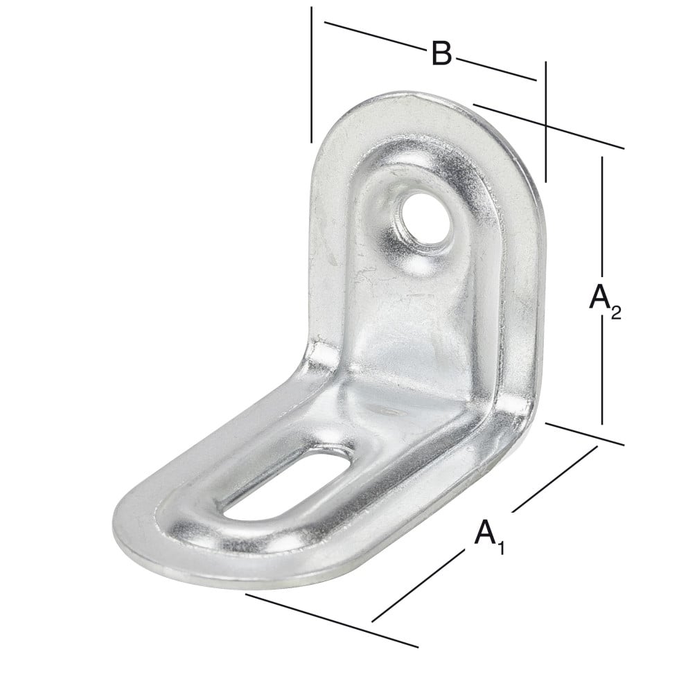 VORMANN Verstellwinkel 39x28x22x1mm Stahl, verzinkt