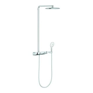 Grohe Duschsystem SmartControl 360 Mono chrom, mit AP-Thermostat, Duscharm 50cm