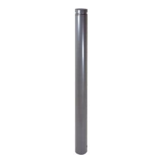 Schake Stilpoller Typ 482FB, herausnehmbar + Dreikantverschluß, Ø 82mm + Zierkopf inkl Ziernut, beschichtet