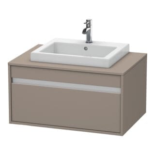 Duravit Waschtischunterschrank Ketho 80x55cm, ba m, f EWT m, 1 Ausz., wandhängend