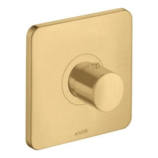 hansgrohe Fertigset Axor Citterio M HF UP-Thermostat, brushed gold optic