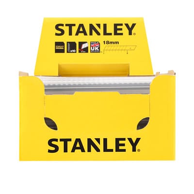 Stanley Thekendisplay, 50 Klingenspender 18mm
