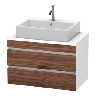 Duravit Waschtischunterschrank Com DuraStyle 80x47,8cm, N dk/we ma, f Kons, 2 Schub.