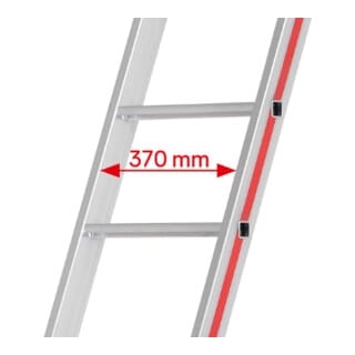 Hymer Stufenanlegeleiter R13, 10 Stufen