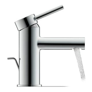Duravit Waschtisch-Einhebelmischer S FreshStart Circle m Zugst.Abl.Gar., Ausl. 100mm, chr hgl