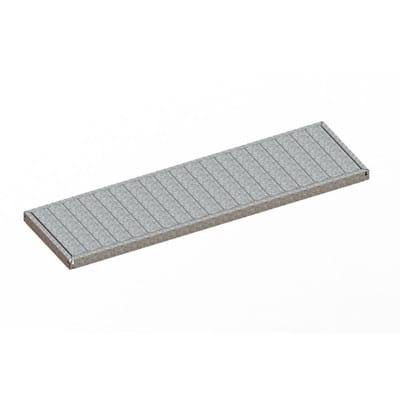 Meta Zusatzfachebene Speed Rack 2000 x 600 mm verzinkt + Stahlpaneelen