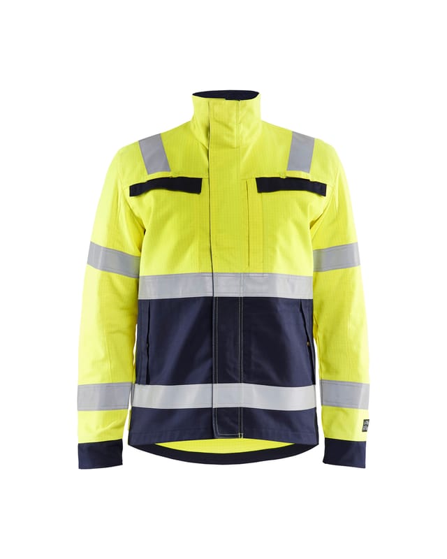 Blakläder Multinorm-Jacke, gelb / marineblau, Unisex-Größe: 2XL