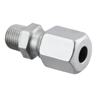 Oventrop Gerade-Verschraubung Ofix-Oil R 3/8x8mm, Stahl, verzinkt