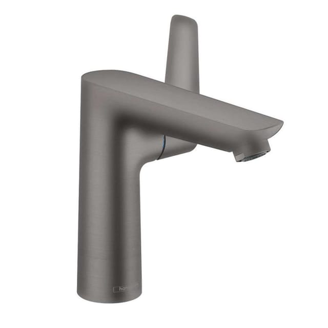 hansgrohe Waschtisch-Einhebelmischer 150 Talis E m Zugst.Abl.Gar., brushed black chrome