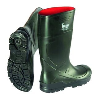 Stiefel 35334 VOSSO PU, S5, Grün Gr. 38 TECHNO BOOTS