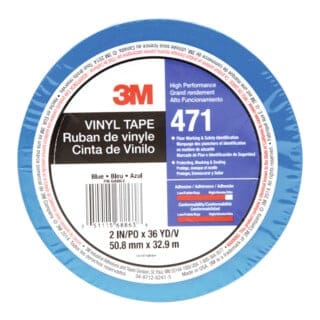 3m - Pvc-klebeband Weich, Farbe: Blue