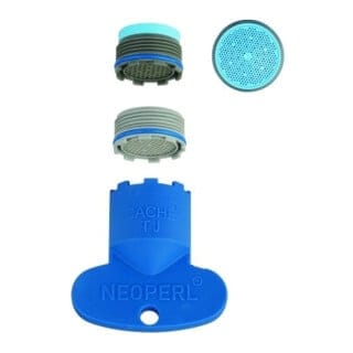 Grohe Strahlregler-Set 48470 mit 2 Strahlreglern und Demontageschlüssel