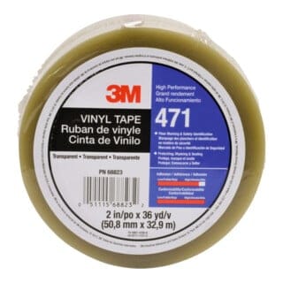 3M PVC-Klebeband weich, Farbe: CLEAR