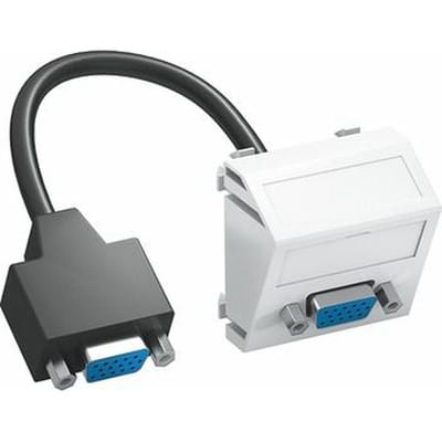 OBO Bettermann Vertr Multimediaträger VGA 45x45mm rws MTS-VGA F RW1