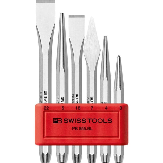 PB Swiss Tools Schlagwerkzeug-Satz 6-teilig