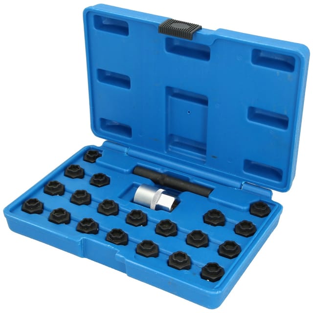 Brilliant Tools Felgenschloss-Sortiment für BMW, 22-tlg