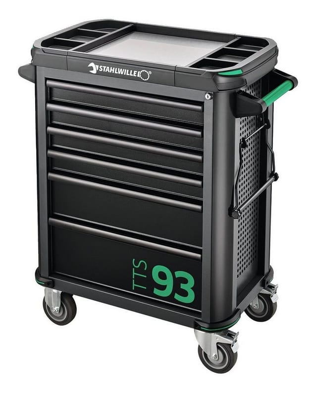 Stahlwille Werkstattwagen TTS 93/6 A 6 Schubl. 481 x 877 x 1000 mm anthrazit, RAL 7016; schwarz RAL 9005