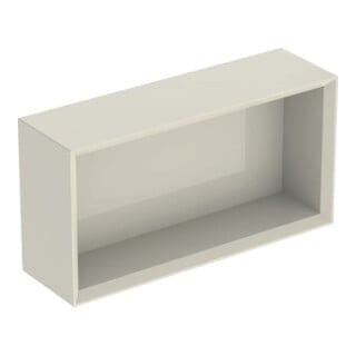 Geberit Wandbox 45x23,3x13,2cm, re, sa gr./lack. hochgl.
