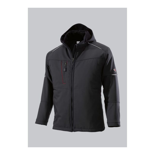 BP® Winter-Softshelljacke, schwarz, Gr. 2XL