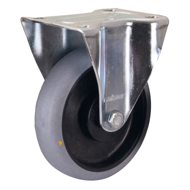 VARIOfit Bockrolle 160 x 40 mm grau elektrisch leitfähig