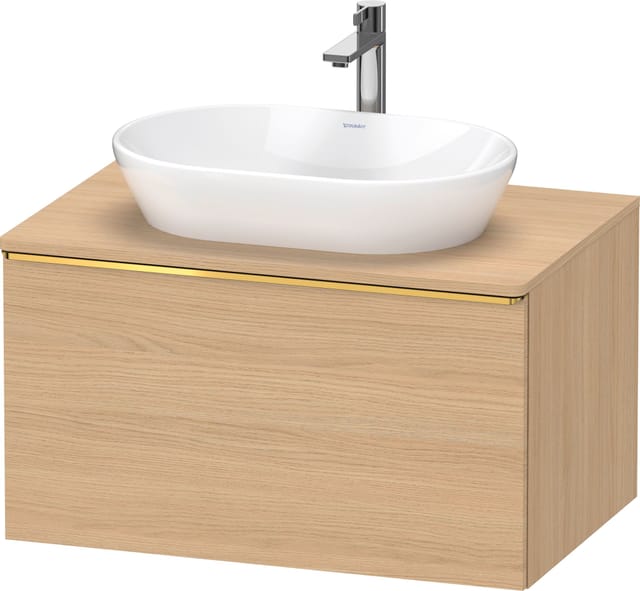 Duravit Waschtischunterschrank D-Neo 80x55cm, g pol/Ei N, 1 A, 1 Pl, wandhängend