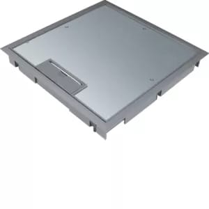 Tehalit Klappdeckel Q4(594)Rahmen 5mm grau Bef-Set 5-1 KDQ0805 egr