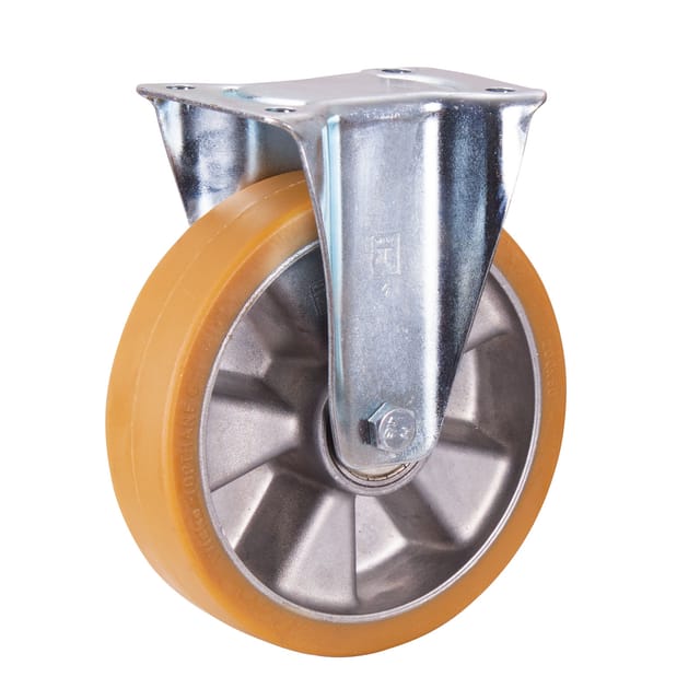 VARIOfit Bockrolle Polyurethan 200 x 50 mm 92° Shore A