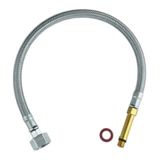 Grohe Schlauch 43373 warm für Pulsomat Surf/Pulsoactron WT-Batterie chrom