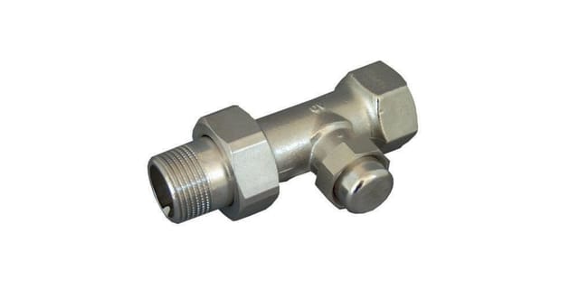 Oventrop Heizkörper-Verschr. Combi LR DN 25, DG, Messing vernickelt