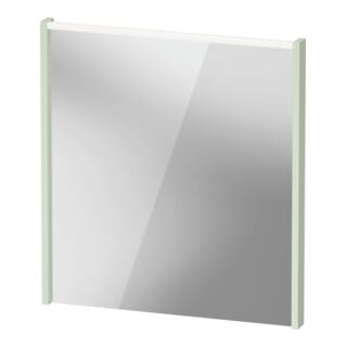 Duravit LED-Spiegel D-Code 2.0 65x70x5cm, 5 W, grün ma, Lichtfeld oben