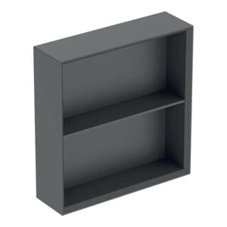 Geberit Regal 45x46,7x13,2cm, quadr., lava/lackiert ma