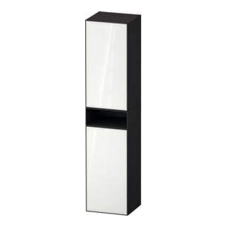 Duravit Hochschrank Zencha 40x36x176cm, 2 T, An li, Gl. w/grap matt