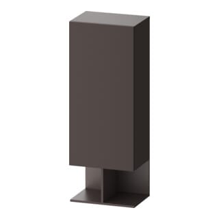 Duravit Halbhochschrank Balcoon 50x36x132cm, Tür li, braun strukturiert
